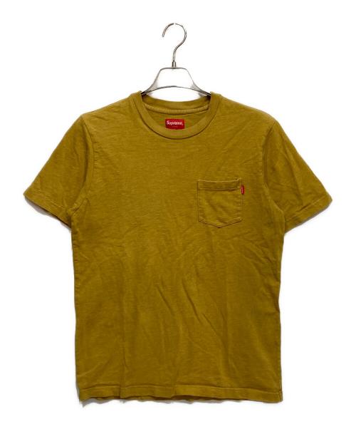 SUPREME（シュプリーム）SUPREME (シュプリーム) ポケットTシャツ イエロー サイズ:Mの古着・服飾アイテム