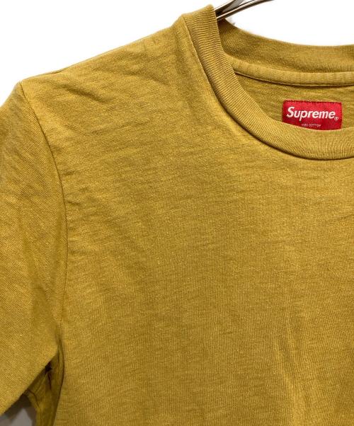 SUPREME（シュプリーム）SUPREME (シュプリーム) ポケットTシャツ イエロー サイズ:Mの古着・服飾アイテム