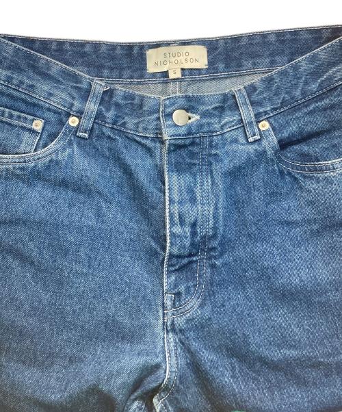 STUDIO NICHOLSON（スタジオ ニコルソン）STUDIO NICHOLSON (スタジオ ニコルソン) 14OZ REGEN DENIM BEACH FADE インディゴ サイズ:Sの古着・服飾アイテム