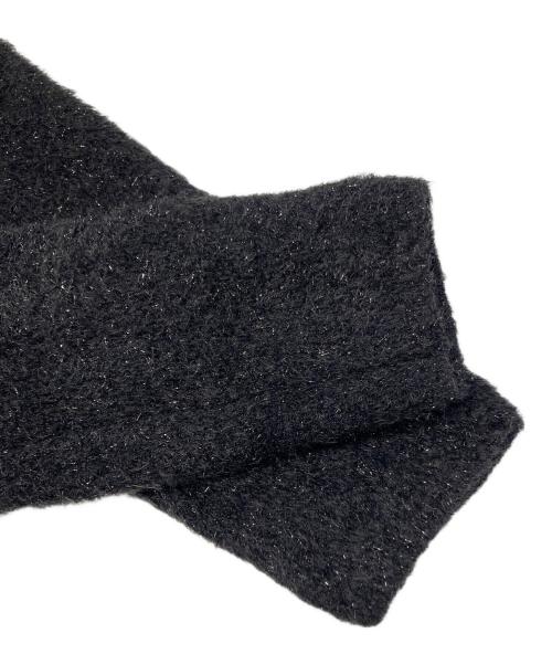 Bibiy.（ビビィ）Bibiy. (ビビィ) LISA PEPURAMU KNIT ブラック サイズ:FREEの古着・服飾アイテム