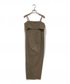 MARNOマーノ）の古着「Anja dress beige」｜ブラウン