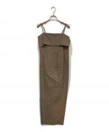 MARNO（マーノ）の古着「Anja dress beige」｜ブラウン