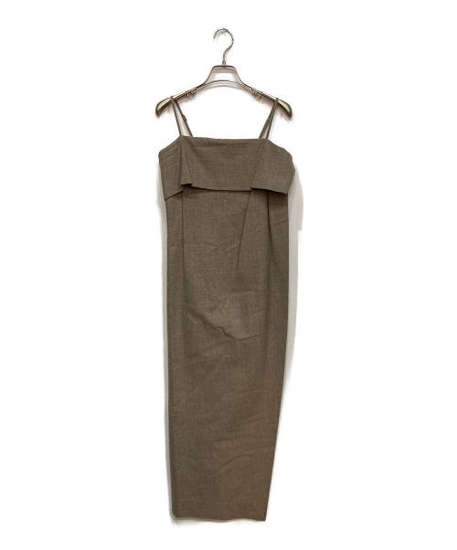 MARNO（マーノ）MARNO (マーノ) Anja dress beige ブラウン サイズ:サイズ詳細参照の古着・服飾アイテム