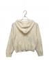The Barnnet (ザ バーネット) Boen Cable Knit Zip-Up Hoodie ホワイト サイズ:FREE：8000円