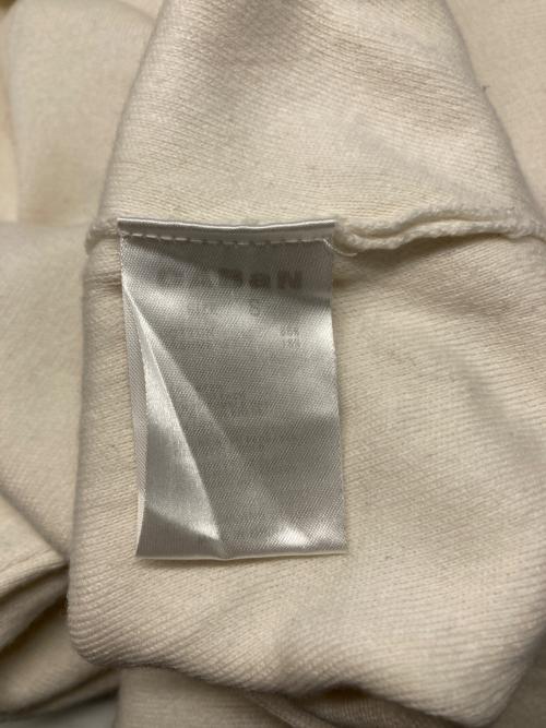 CABAN（キャバン）CABaN (キャバン) コットンカシミヤ クルーネックカーディガン ホワイト サイズ:Sの古着・服飾アイテム