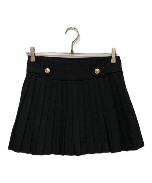 HER LIP TO（ハーリップトゥ）HER LIP TO (ハーリップトゥ) Vienna Pleated Mini Skirt ブラック サイズ:Ｓの古着・服飾アイテム
