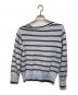 rolarola (ロラロラ) ONE OFF SHOULDER STRIPE CARDIGAN ブルー サイズ:FREE：5000円