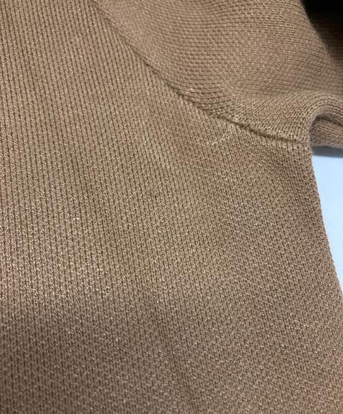 Noble（ノーブル）Noble (ノーブル) ダブル編みショートカーデ ブラウン サイズ:表記無し 未使用品の古着・服飾アイテム