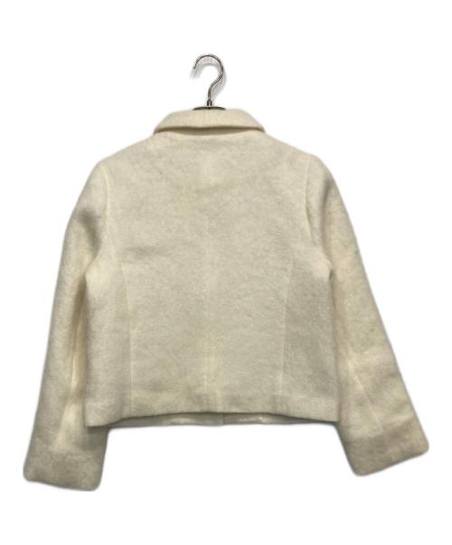 CELFORD（セルフォード）CELFORD (セルフォード) ステンカラーショートジャケット ホワイト サイズ:38の古着・服飾アイテム