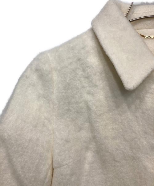 CELFORD（セルフォード）CELFORD (セルフォード) ステンカラーショートジャケット ホワイト サイズ:38の古着・服飾アイテム