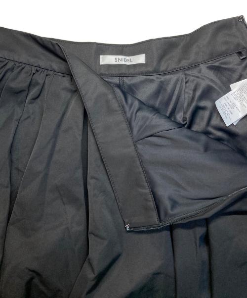 Snidel（スナイデル）Snidel (スナイデル) バルーンフレアスカショーパン ブラック サイズ:1の古着・服飾アイテム