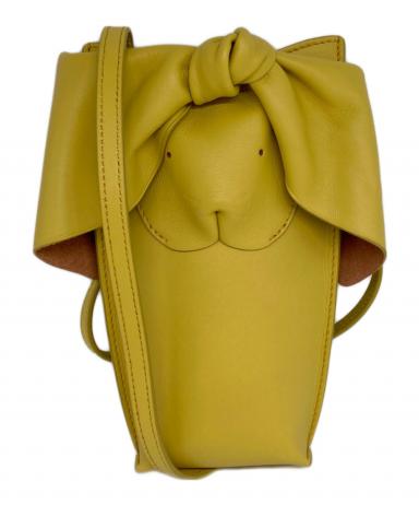 中古・古着通販】LOEWE (ロエベ) バニーショルダーポーチ イエロー