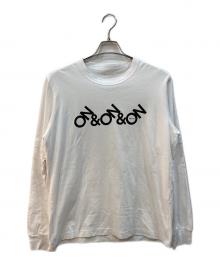 sacai（サカイ）の古着「ON&ON&ON ロンT」｜ホワイト