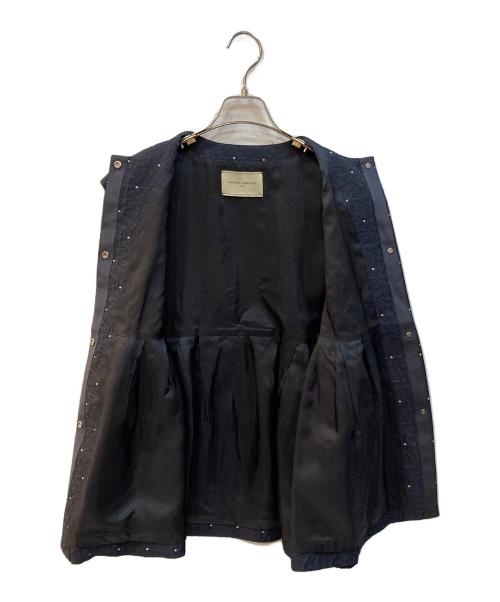 UNITED ARROWS（ユナイテッドアローズ）UNITED ARROWS (ユナイテッドアローズ) エアリー ドットジャカード ベスト ネイビー サイズ:サイズ詳細参照の古着・服飾アイテム