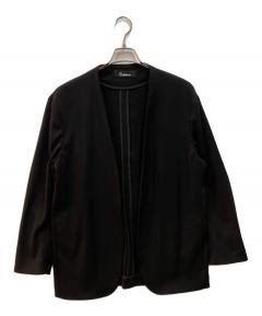 中古・古着通販】digne (ディニュ) collarless jacket オリーブ サイズ