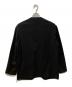 edition (エディション) Collarless Jacket カラーレス ジャケット ブラック サイズ:F：17000円