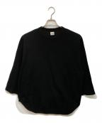 blurhms ROOTSTOCKブラームスルーツストック）の古着「Rough&Smooth Thermal Baseball Tee」｜ブラック