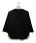 blurhms ROOTSTOCK (ブラームスルーツストック) Rough&Smooth Thermal Baseball Tee ブラック サイズ:2：5000円