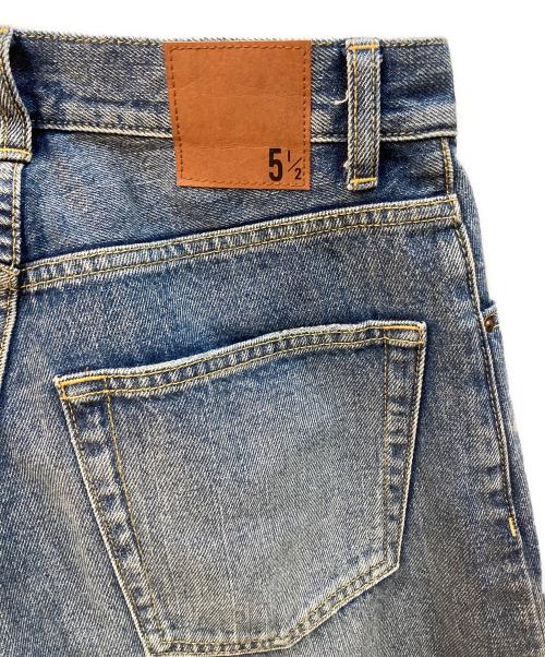 Spick and Span（スピック＆スパン）Spick and Span (スピック＆スパン) 5 1/2 BAGGY DENIM インディゴ サイズ:W26の古着・服飾アイテム