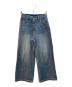 Spick and Span（スピック＆スパン）の古着「5 1/2 BAGGY DENIM」｜インディゴ