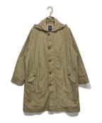 ORCIVALオーシバル）の古着「Koma Thermo 中綿フーデッドコート」｜ベージュ