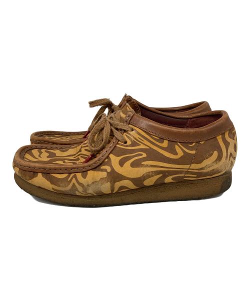 CLARKS ORIGINALS（クラークス オリジナルズ）CLARKS ORIGINALS (クラークス オリジナルズ) WU WEAR (ウーウェアー) ワラビーシューズ ブラウン サイズ:25.5cmの古着・服飾アイテム