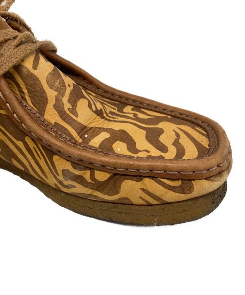 CLARKS ORIGINALS（クラークス オリジナルズ）CLARKS ORIGINALS (クラークス オリジナルズ) WU WEAR (ウーウェアー) ワラビーシューズ ブラウン サイズ:25.5cmの古着・服飾アイテム