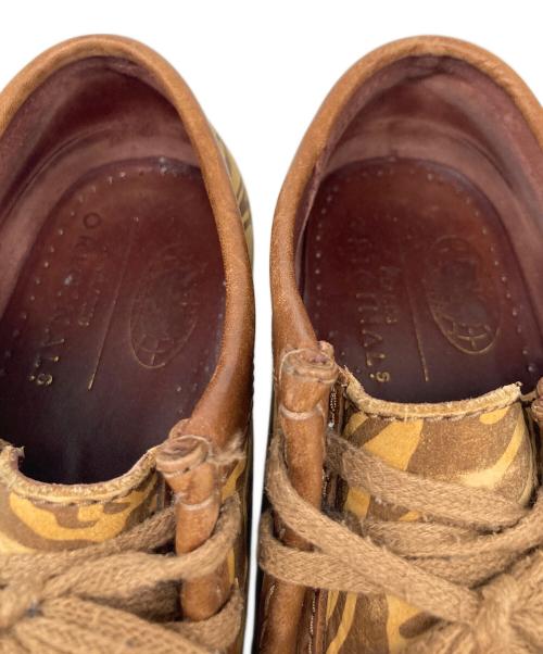 CLARKS ORIGINALS（クラークス オリジナルズ）CLARKS ORIGINALS (クラークス オリジナルズ) WU WEAR (ウーウェアー) ワラビーシューズ ブラウン サイズ:25.5cmの古着・服飾アイテム