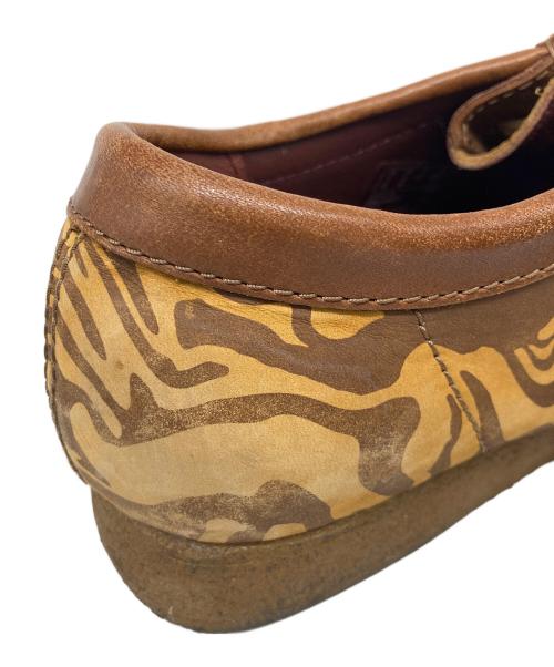 CLARKS ORIGINALS（クラークス オリジナルズ）CLARKS ORIGINALS (クラークス オリジナルズ) WU WEAR (ウーウェアー) ワラビーシューズ ブラウン サイズ:25.5cmの古着・服飾アイテム