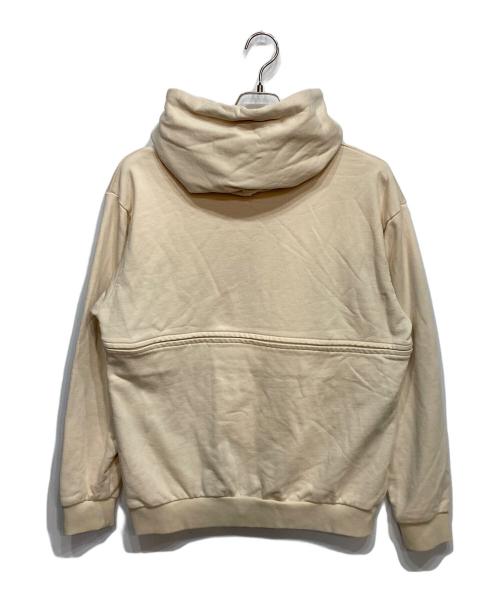 Crayme（クレイミー）Crayme (クレイミー) 2way Logo Hoodie ベージュ サイズ:FREEの古着・服飾アイテム