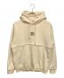 Crayme（クレイミー）の古着「2way Logo Hoodie」｜ベージュ