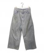 MAISON SPECIALメゾンスペシャル）の古着「11oz Chemical Over-Dye Denim Wide Pants」｜インディゴ