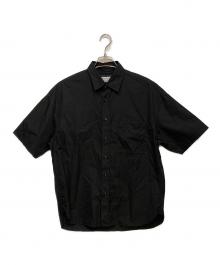 MAISON SPECIAL×THOMAS MASON（メゾンスペシャル×トーマスメイソン）の古着「Prime-Over Short Sleeve Shirt」｜ブラック