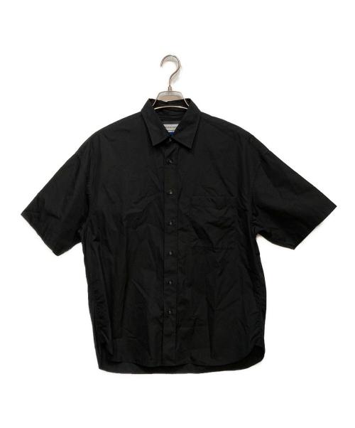 MAISON SPECIAL（メゾンスペシャル）MAISON SPECIAL (メゾンスペシャル) THOMAS MASON (トーマスメイソン) Prime-Over Short Sleeve Shirt ブラックの古着・服飾アイテム