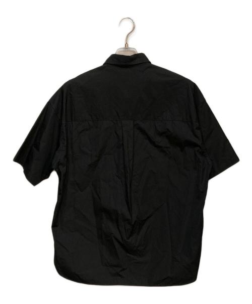 MAISON SPECIAL（メゾンスペシャル）MAISON SPECIAL (メゾンスペシャル) THOMAS MASON (トーマスメイソン) Prime-Over Short Sleeve Shirt ブラックの古着・服飾アイテム