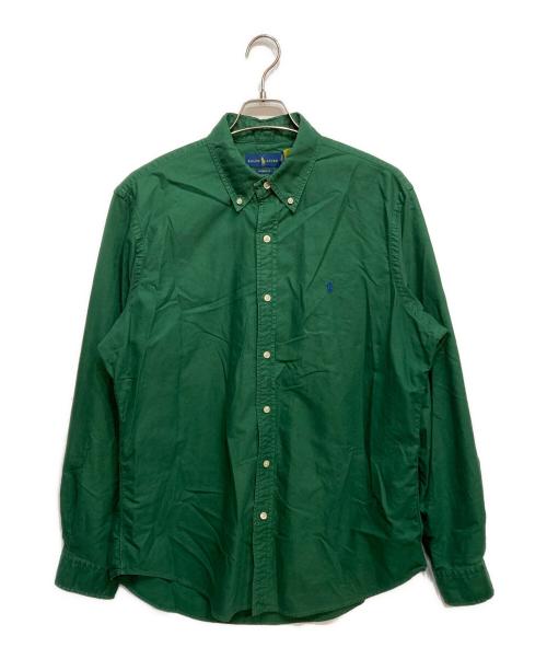 POLO RALPH LAUREN（ポロ・ラルフローレン）POLO RALPH LAUREN (ポロ・ラルフローレン) ボタンダウンシャツ グリーン サイズ:Lの古着・服飾アイテム