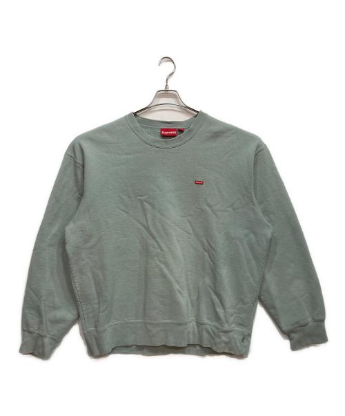 SUPREME（シュプリーム）SUPREME (シュプリーム) スモールボックスロゴ クルーネック スウェット グレー サイズ:XLの古着・服飾アイテム