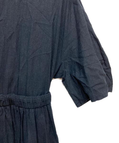 ohta（オオタ）ohta (オオタ) 半袖ワンピース ネイビー サイズ:FREEの古着・服飾アイテム