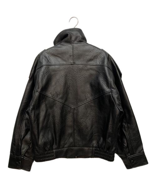 ZARA（ザラ）ZARA (ザラ) エコレザージャケット ブラック サイズ:Sの古着・服飾アイテム