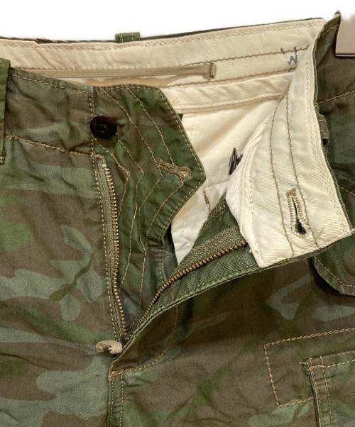POLO RALPH LAUREN（ポロ・ラルフローレン）POLO RALPH LAUREN (ポロ・ラルフローレン) カモ柄カーゴショーツ グリーン サイズ:W28の古着・服飾アイテム