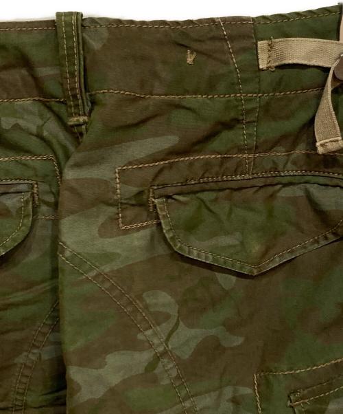 POLO RALPH LAUREN（ポロ・ラルフローレン）POLO RALPH LAUREN (ポロ・ラルフローレン) カモ柄カーゴショーツ グリーン サイズ:W28の古着・服飾アイテム