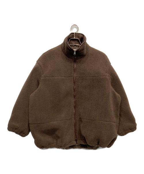 COCODEAL（ココディール）COCODEAL (ココディール) ボアブルゾン ブラウン サイズ:1の古着・服飾アイテム