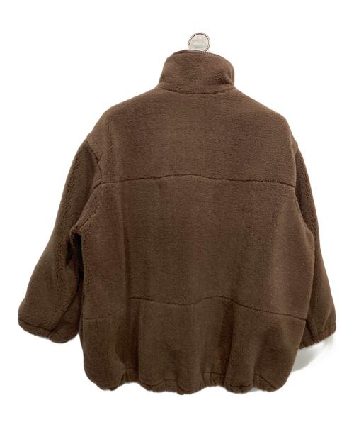 COCODEAL（ココディール）COCODEAL (ココディール) ボアブルゾン ブラウン サイズ:1の古着・服飾アイテム