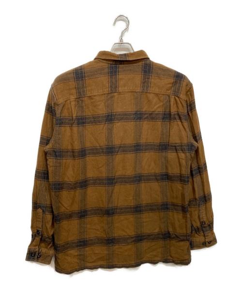 Patagonia（パタゴニア）Patagonia (パタゴニア) ライトウェイト フィヨルド フランネルシャツ ブラウン サイズ:XLの古着・服飾アイテム