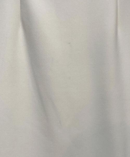 Noble（ノーブル）Noble (ノーブル) コンフォートジャージーライクタイトスカート ホワイト サイズ:38の古着・服飾アイテム