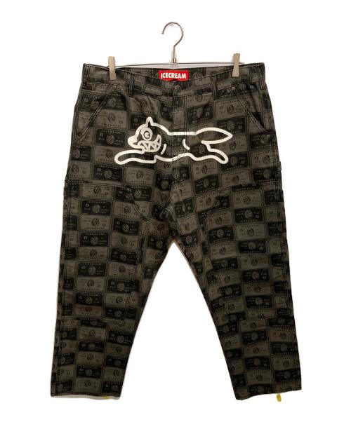 ICE CREAM（アイスクリーム）Ice Cream (アイスクリーム) CHARGE DOUBLE KNEE PANTS グレー サイズ:36の古着・服飾アイテム