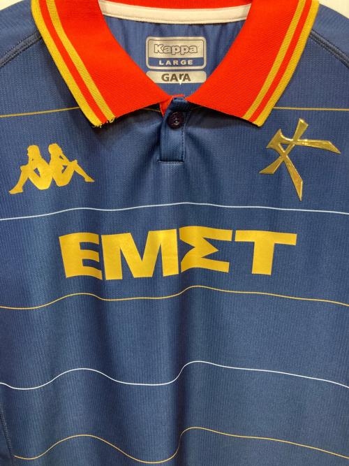 KAPPA（カッパ）KAPPA (カッパ) アテネカリテアFCユニフォーム ネイビー サイズ:Ｌの古着・服飾アイテム