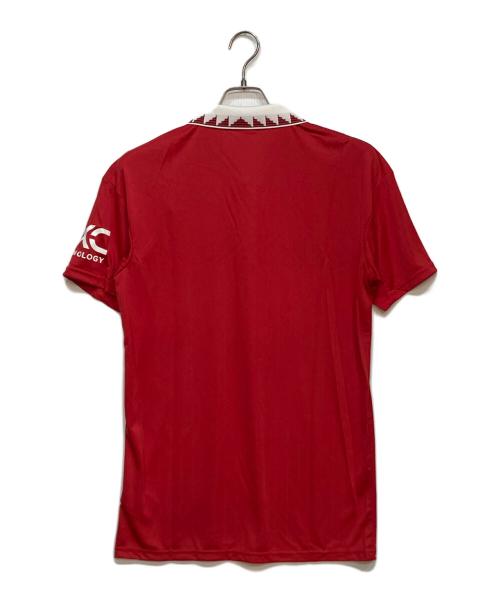 adidas（アディダス）adidas (アディダス) ゲームシャツ レッド サイズ:L 未使用品の古着・服飾アイテム