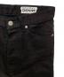 中古・古着 holiday (ホリデー) DAMAGE DENIM HIGH WAIST SKINNY FLARE PANTS ブラック サイズ:Ｓ：10000円
