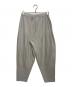 HOMME PLISSE ISSEY MIYAKE (オム プリッセ イッセイ ミヤケ) プリーツパンツ グレー サイズ:2：23000円